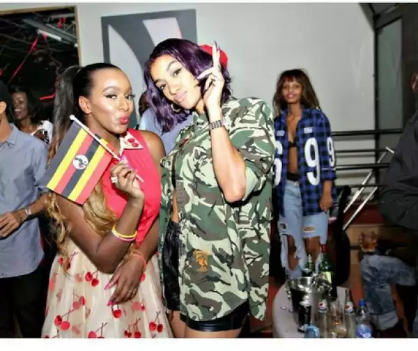 DJ Cuppy Pictured With Nyanda Of Brick & Lace [See Photos]